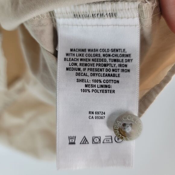 Columbia Shirt Mens XXL PFG Omni Shade Button Down Vented Fishing Hiking - Picture 6 of 10